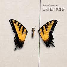 Album cover for Paramore's Brand New Eyes.