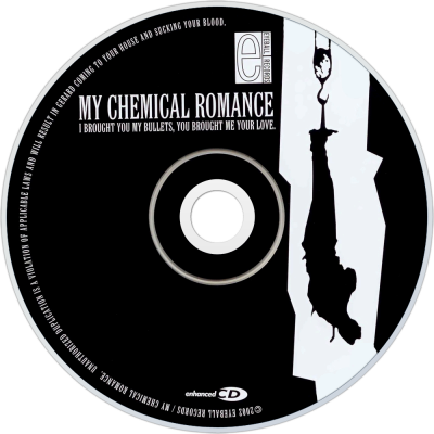 CD for My Chemical Romance's I Brought You My Bullets, You Brought me Your Love